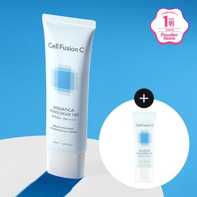 Aquatica Crema Solare 100 50ml+20ml Set Speciale
