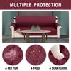 1Pc Waterproof Pet-Friendly Sofa Cover With Diamond Pattern Design - Easy Clean, Modern Slipcover For Living Room & Office Decor