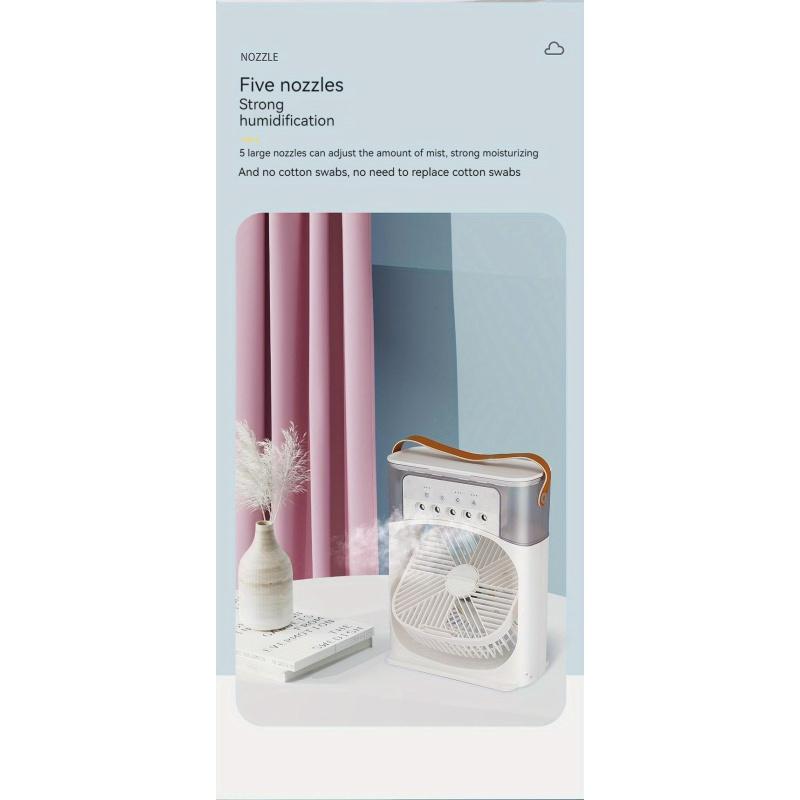 Malý vzduchový chladič pro domácnost Přenosné nastavení vzduchu pro kancelář