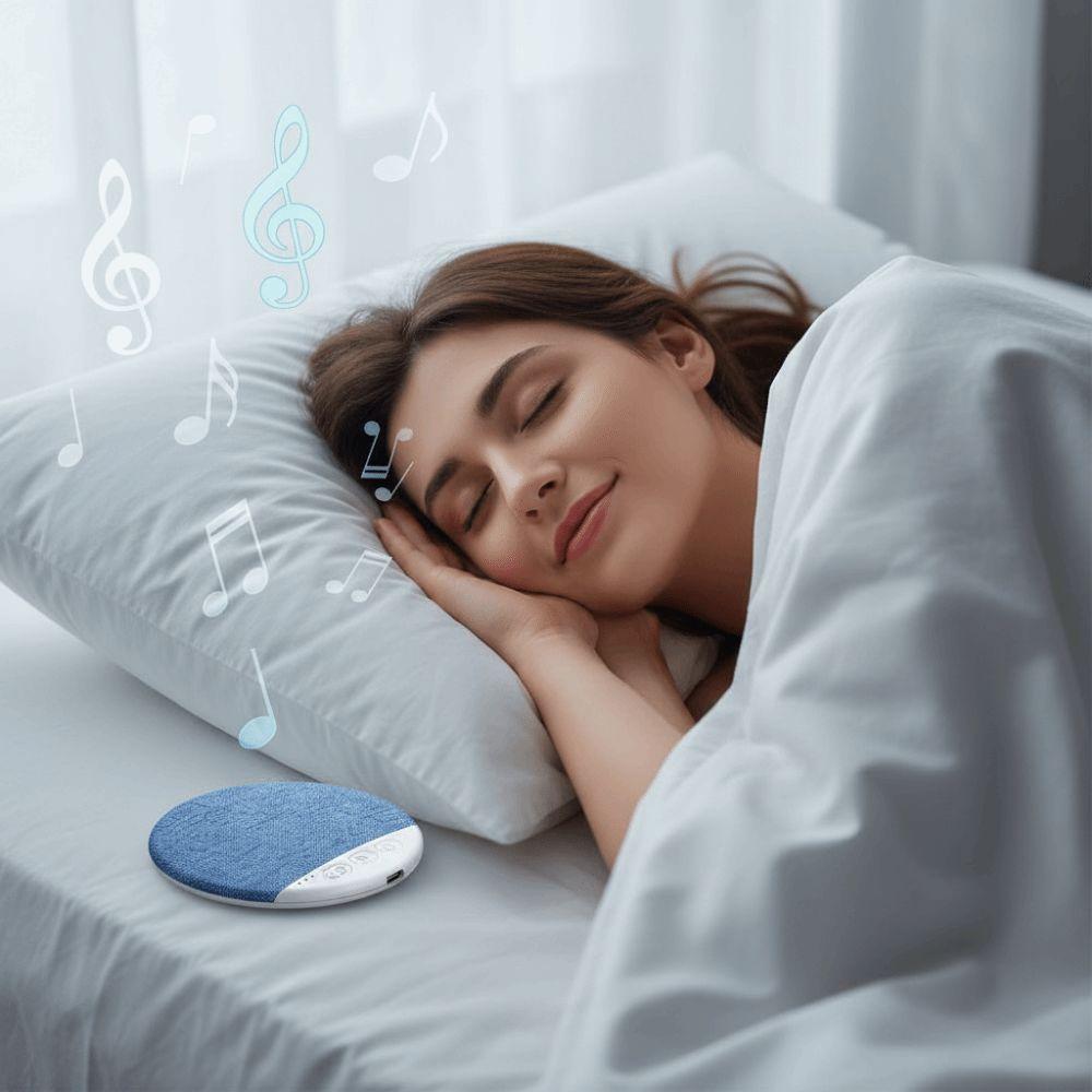 Ultra-Thin Under Pillow Bluetooth Speaker Bluetooth 5.4 Sleeping Speaker Bedroom Relaxation