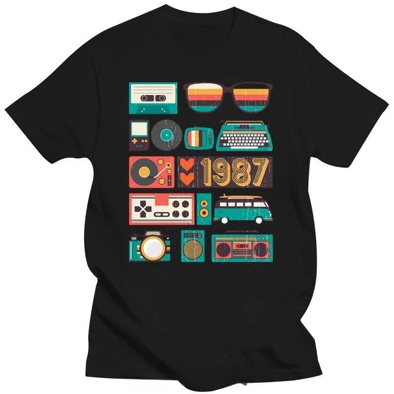 Life Begins At Thirty Legends 1987 T Shirt Born in 1987 Old Best Gift Birthday Best Fathers Day Tshirt Cotton Streetwear Tees