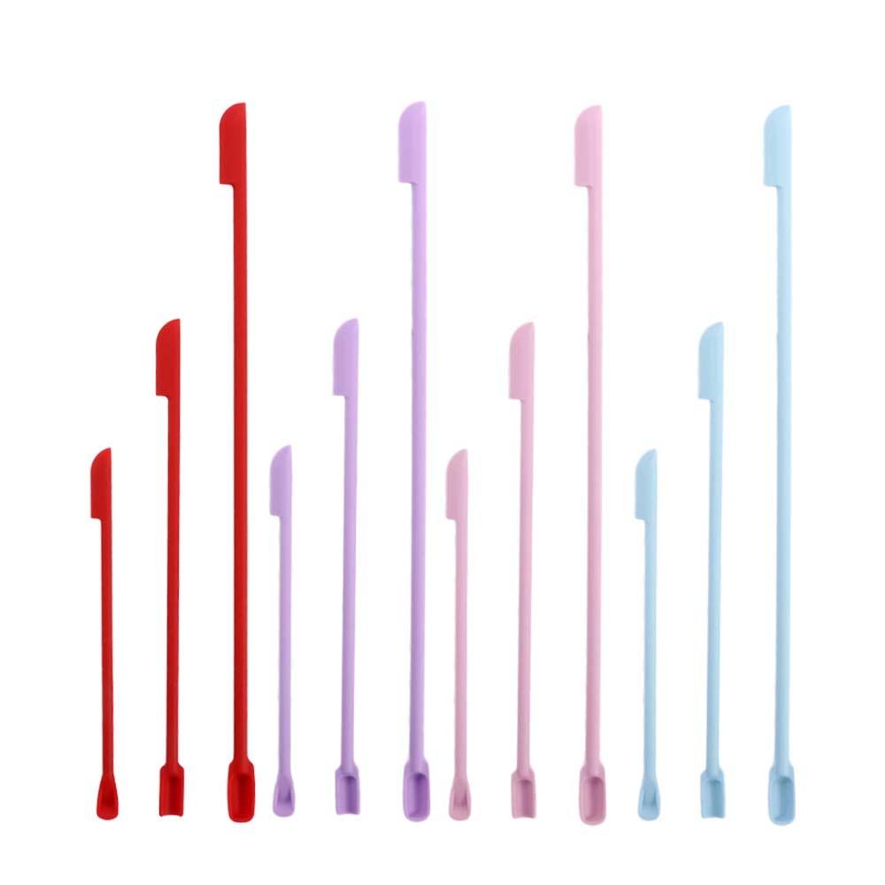 Cosmetic Cream Face Mask Brush Deep Bottle Scraper Cosmetics Spoon Makeup Brushes Silicone Spatula