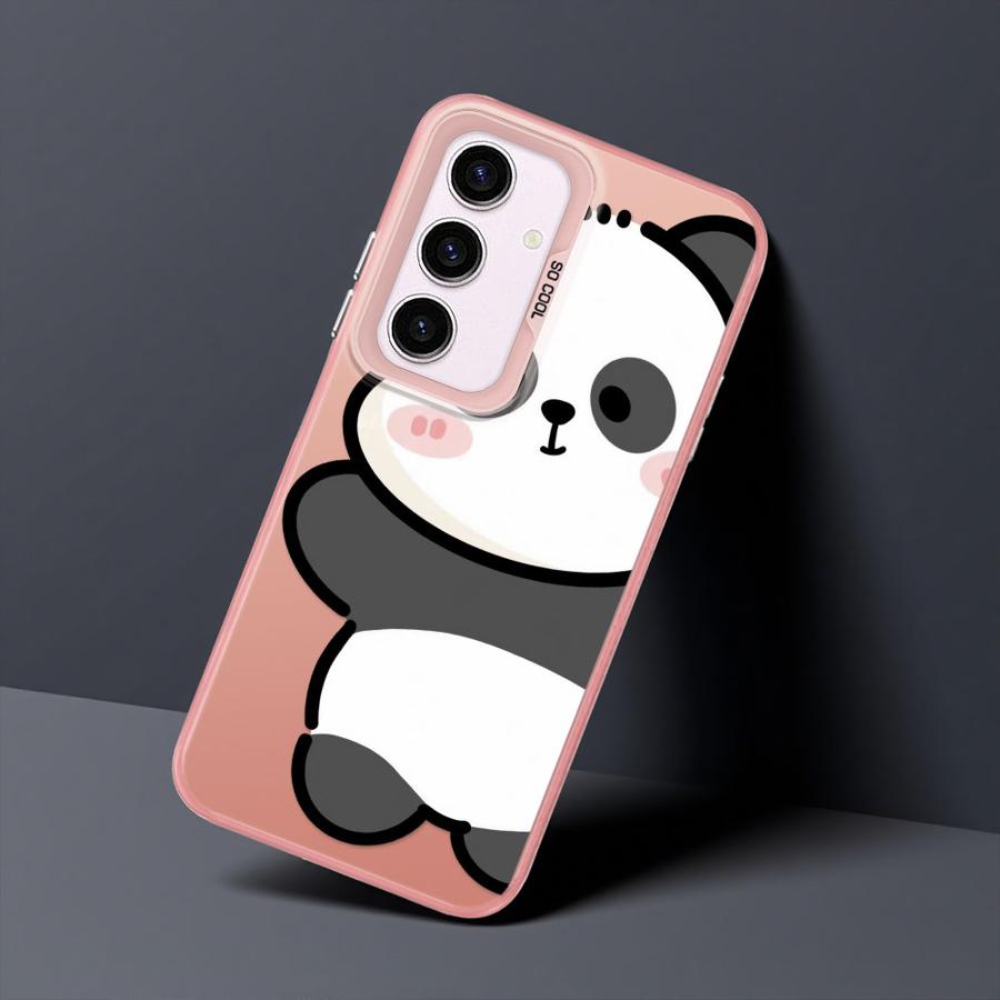Soft Cover Phone Case for Samsung Galaxy A35 A72 A52 A71 A26 A36 A53 A73 A55 A54 A51 A56 Cute Cartoon Panda