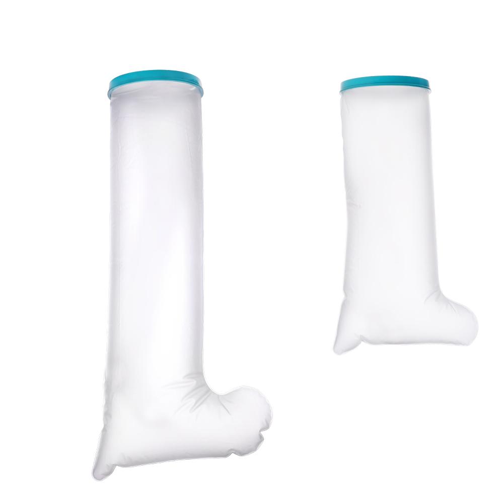 Bath Leg Cover 104cm PP Silicone PVC Water Resistant Shower Leg Cover for Adult