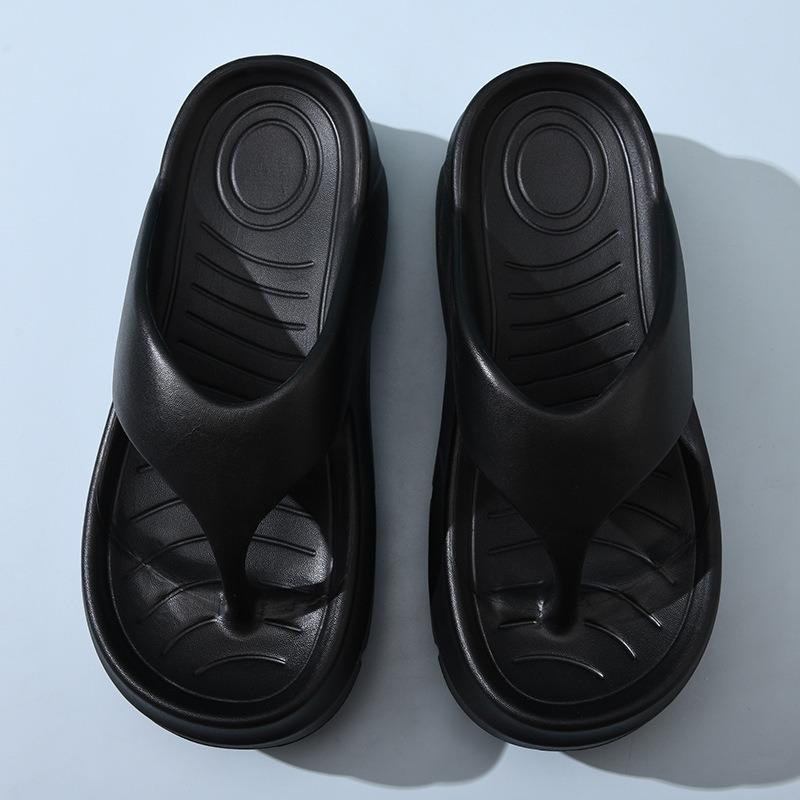 New Spring EVA Flip-flops Women's Wear Simple Fashion Versatile Heightening Thickening Beach Summer Sandals