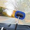 Durable 2 IN 1 Glass Wiper Multifunctional Telescopic Glass Cleaning Brush Handheld Window Cleaner for Car