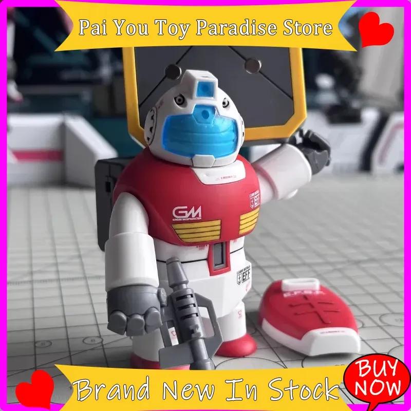 Fat Gm Magnetic Assembly Model  Sd Rgm-79 Kit Q Version Gunpla Action Figure Robot Toy Water Decals Desk Decor Anime Gifts