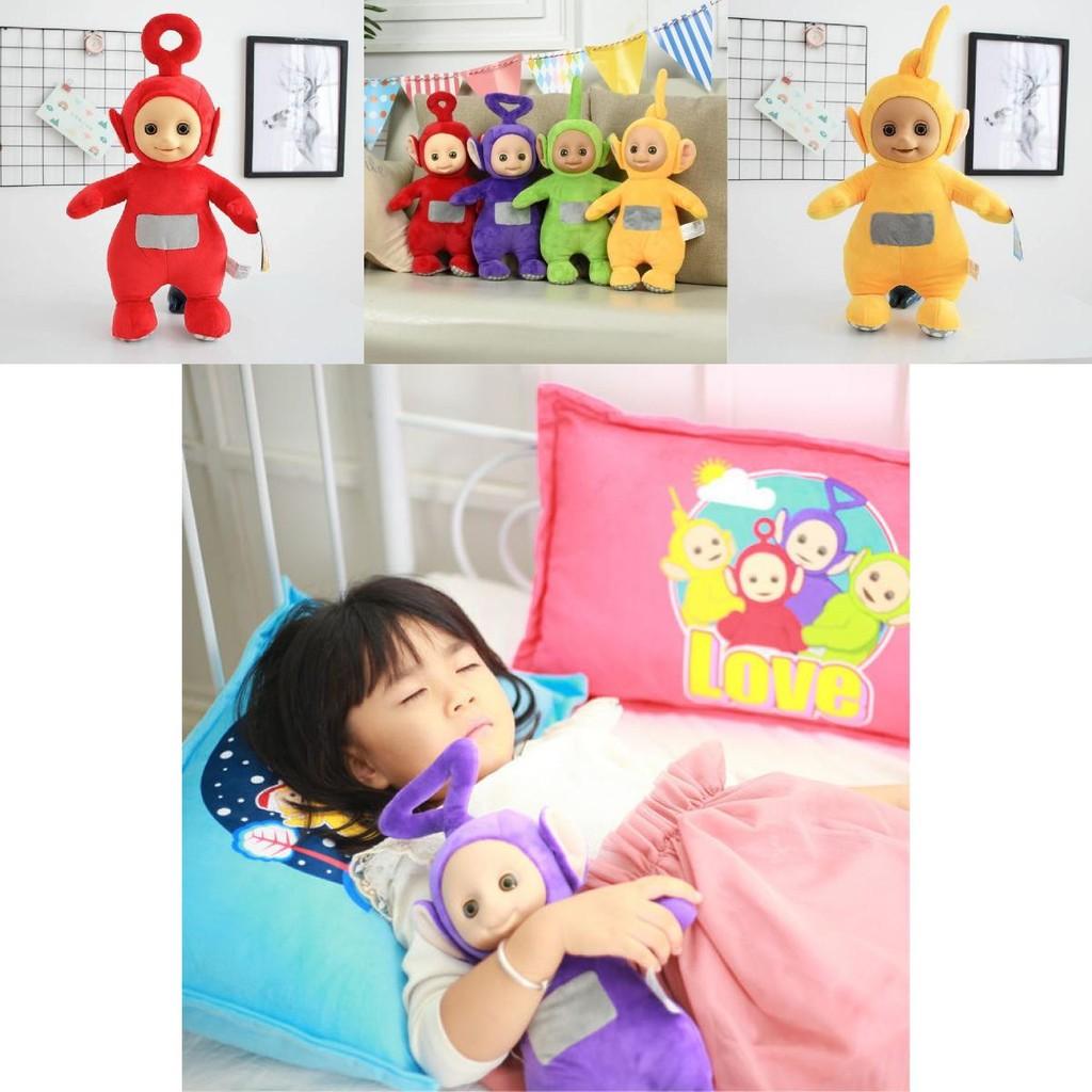 Teletubbies Plüschtiere mit weichem Stoff für Kinder zum Schlafengehen und Spielen