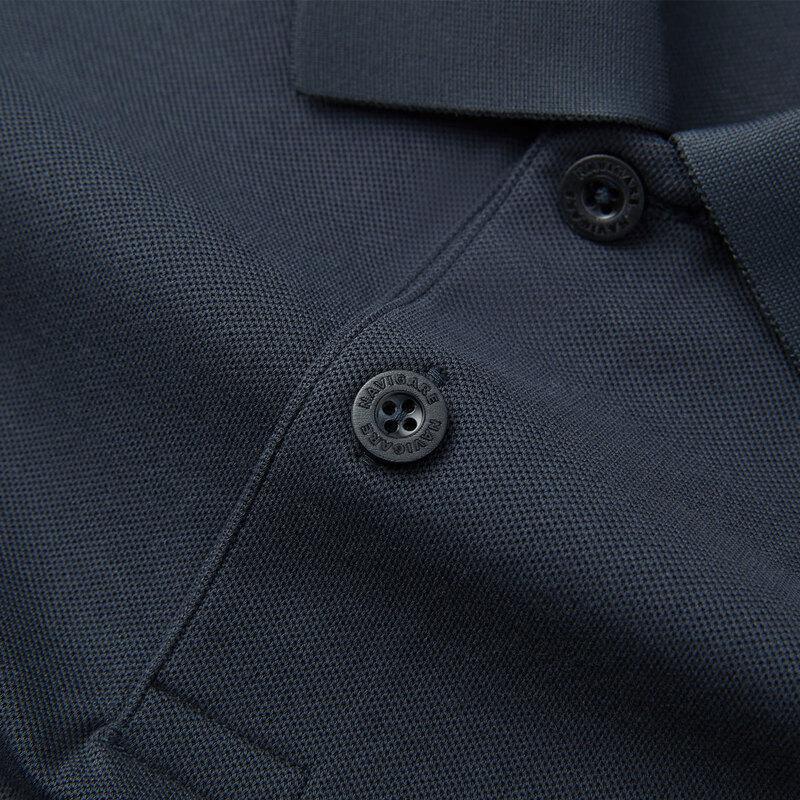 Navigare Men's Short Sleeve Lapel Polo Shirt