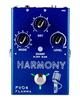 Pedal de Efeitos Processador Vocal FLAMMA FV04 Harmony com Reverb, 12 Afinações e 11 Modos de Harmonia Diferentes, Alimentação Fantasma 48V, Azul