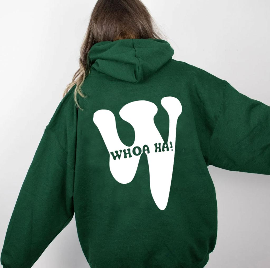 Women's Autumn Winter New Design Sense M Foam Oversize Letter Hooded Sweater Loose Tide Brand Hoodie Trendy Clothes For Women