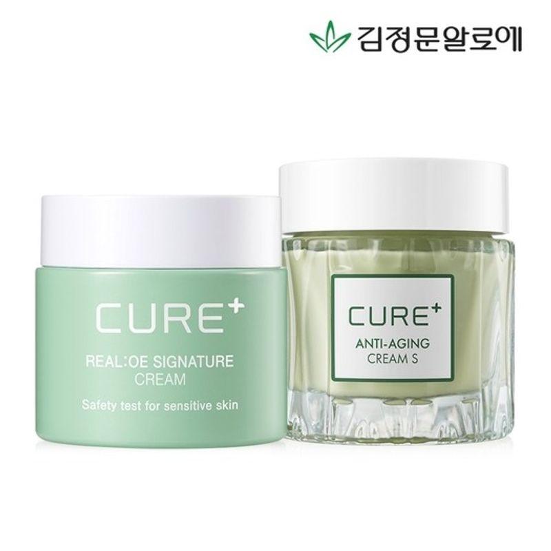 

[Kim Jung-moon Aloe] Cure Realoe Signature Cream + Anti-aging Cream