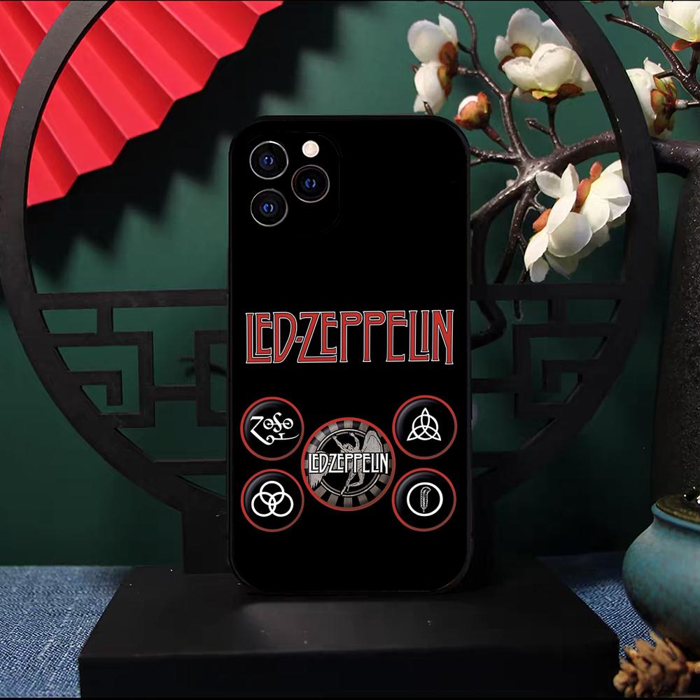 Band Led Rock Z-ZeppelineS Phone Case For IPhone 17 Pro Max 16 15 14 Pro Max 13 11 X Xs Xr 8 7Plus Silicone Cover