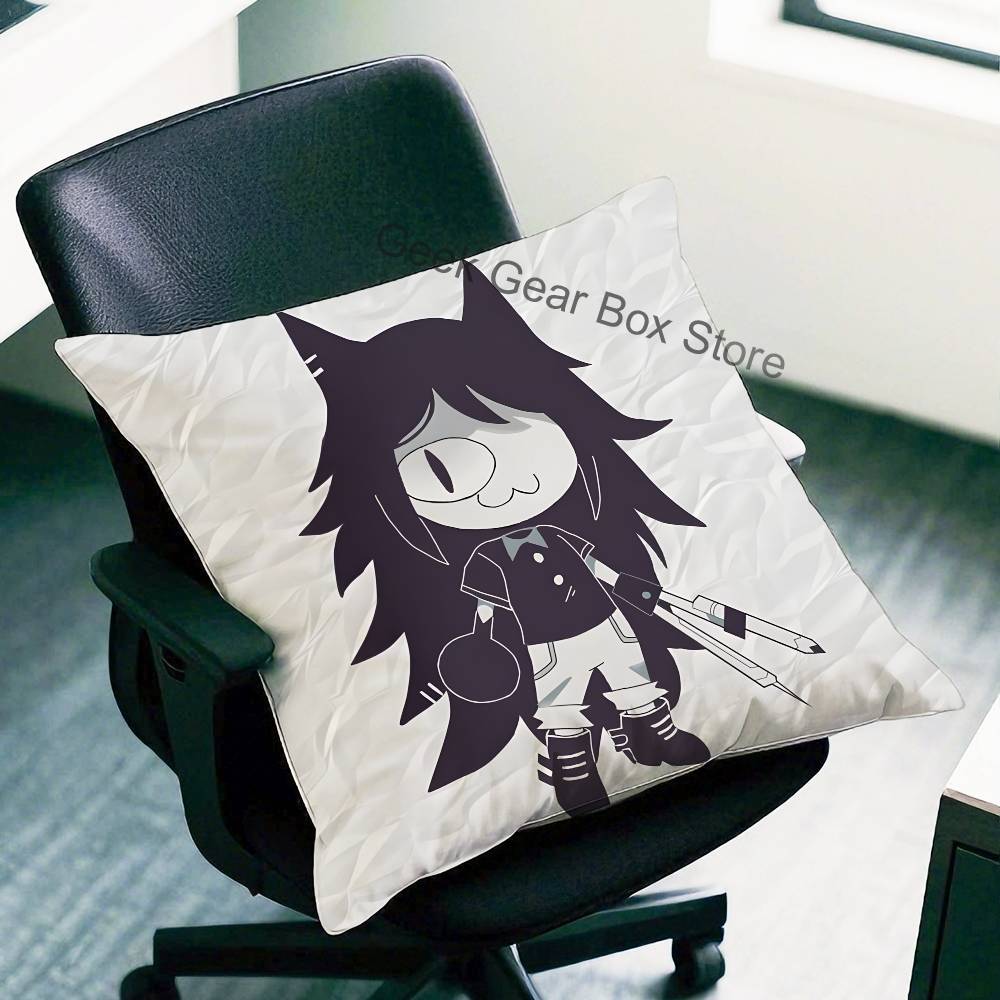 FFundamental Paper EEducation Anime Celebrity Merchandise AllMatch Printed Pillow Case Sofa Office Room Decoration Protector