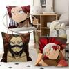 1pc Eijiro Kirishima My Hero Academia Pillow Case Fashion Square Pillowcase Bedroom Sofa Room Ins Decoration Leisure