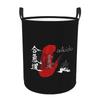 Aikido Red Stroke - Martial Arts Design Art Dirty Laundry Baskets Foldable Large Clothes Toys Basket For Home Children's