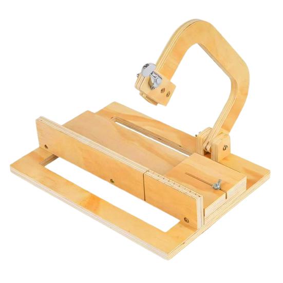 

Wooden Soap Soap Wire Soap Cutting Slicer Single Cutter Adjustable Handmade Tool for Cheese Butter Cake