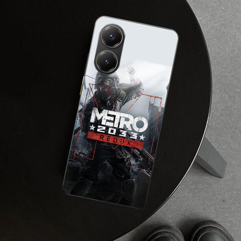 

Чехол для телефона Metro 2033 для Xiaomi Poco X6 X5 X7 Pro F7 Ultra Redmi 15C 15 13C 13 12C 12 10C 10 10A 9C 9A 9T 9 Coque Poco X6 Redmi 13