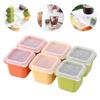 Ice Cube Tray Food Storage Container With Easy Release For Home Use