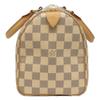 LOUIS VUITTON 2015 N41534 Damier Azur Speedy 25 Boston bag IvoryUsed