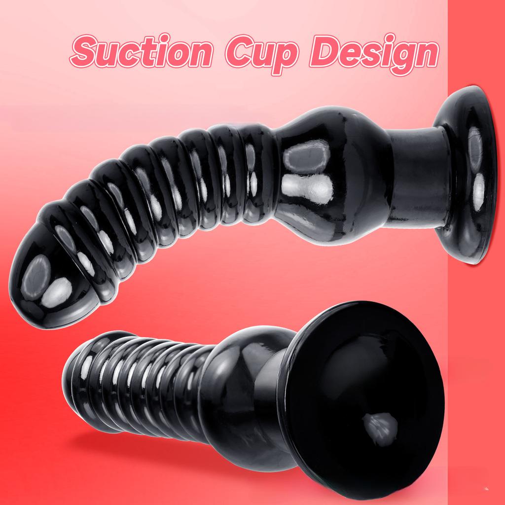 Anal Plug Toy - Prostate Stimulator for Men & Women, Beginner to Advanced Butt Plug Set, SM Sex Toys for Adult Pleasure