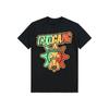High-quality Summer Short-sleeved Men Glo Gang Boyz World Wide Tee Drinks Cartoon Unseix Oversize Cotton Short-sleeved T-shirts