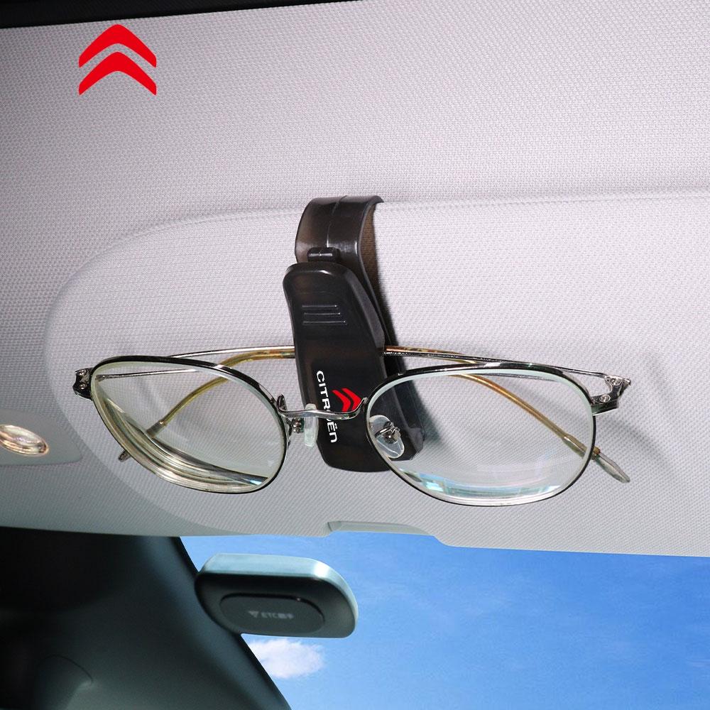 Universal ABS Car Visor glasses Clip Sunglasses Clip Card Ticket Clip Fastening Clip For Citroen C1 C2 C3 C4 Berlingo DS C5 C8 aoh123