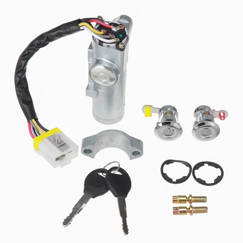 Buy 3 Lock Car Door Ignition Barrel Switch 26 2 Key For Nissan For