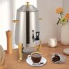 Dispenser in Acciaio Inossidabile da 3,4 Galloni per Bevande Calde per Tè, Acqua e Caffè, Con Rubinetto, Ideale per Feste, Buffet, Servizi di Catering