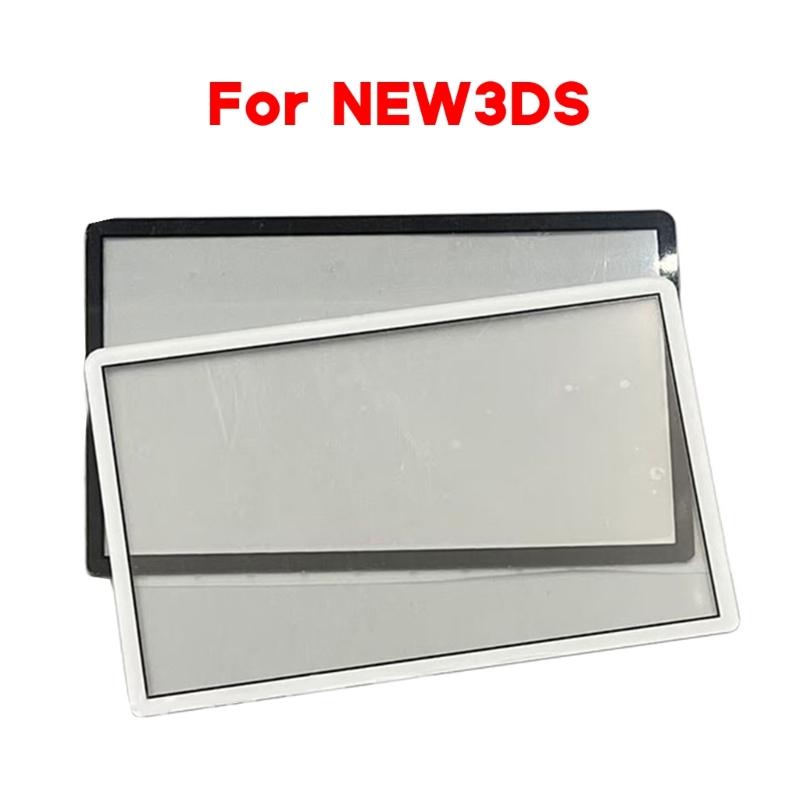 Panel Obere Oberfläche Abdeckung Glas LCD Bildschirm Display Schutz für New 3DS Gaming Zubehör Gehäuse Oberer Bildschirm Linsenabdeckung