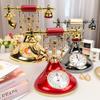 European Retro Desk Clock - Modern, Creative, Stylish Alarm Clock for Living Room and Students