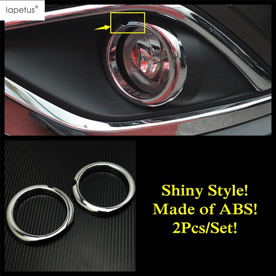 

Accessories For Mitsubishi Outlander 2015 - Front Rear Fog Light Lamp Ring Frame Molding Cover Trim ABS Chrome Decoration Model A