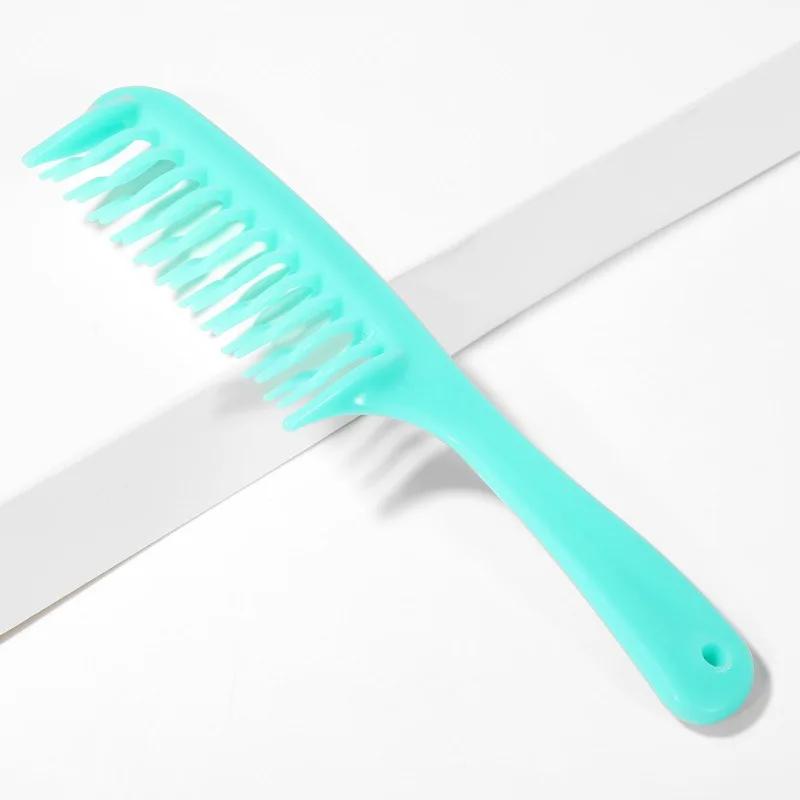 Hairdress Comb Heat Resistant Woman Wet Hook Curly Hair Brushes Pro Salon Dyeing Styling Tools Coarse Wide Spikes Tooth