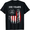 Compleanno 250° dell'America 250 Anni Indipendenza Noi il Popolo T-shirt Unisex
