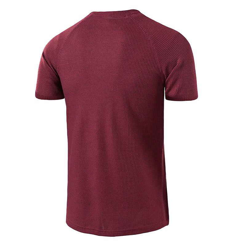 Men's European & American Classic Outdoor Round Neck Short-Sleeve WAGFO Henry T-Shirt