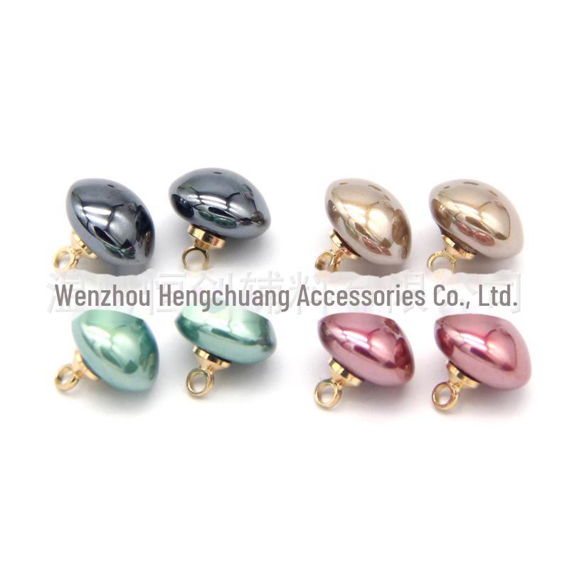 Multicolor Pearl and UFO Buttons for Casual Shirts, Sweaters, and High-Heels