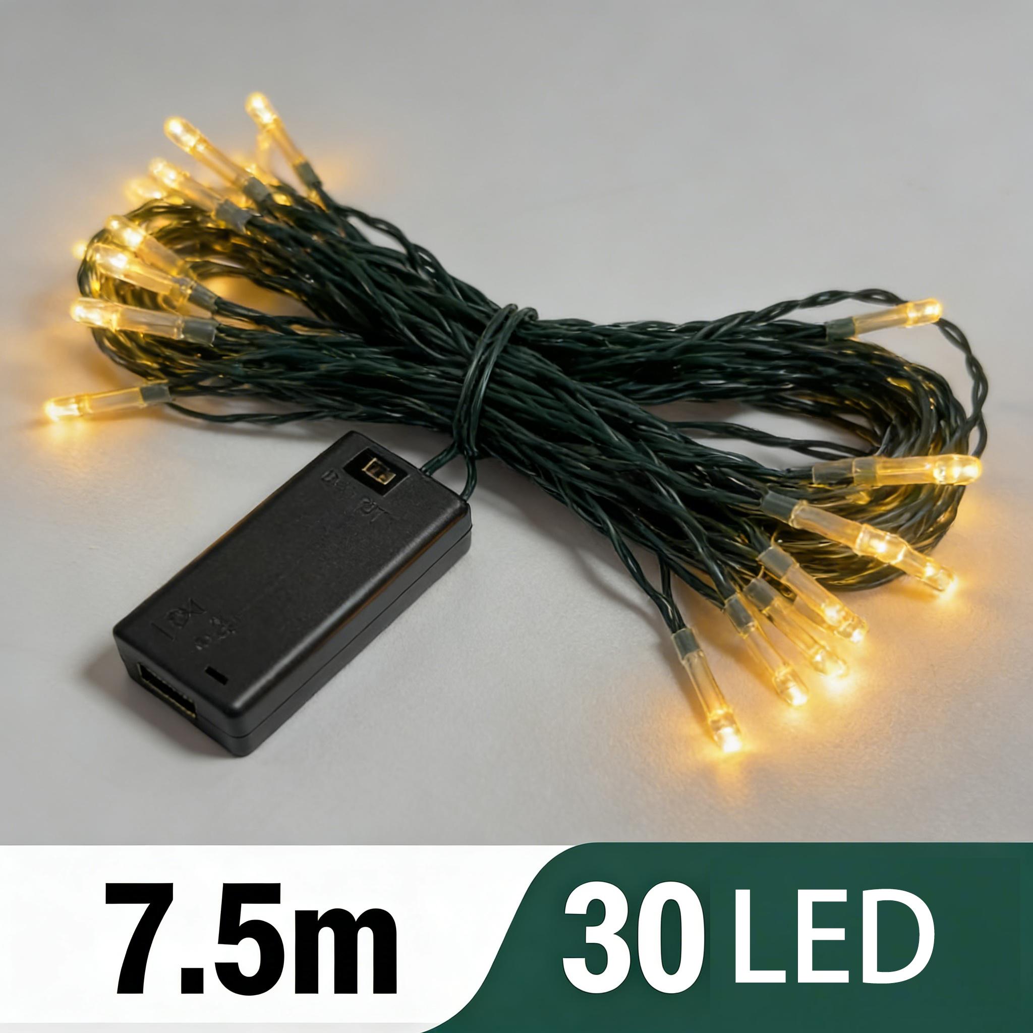 

30/100LED Lights LED Fairy Lights Battery Light String Holiday Light Wedding Party Bedroom Living Room Garden Decoration Garland Battery version