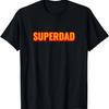 Superdad Funny Retro Comic Superhero Dad _ Father's Day T-Shirt