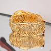 Nuovo Set Orologio e Bracciale a Catena Artiglio Strass da Donna Celebrità