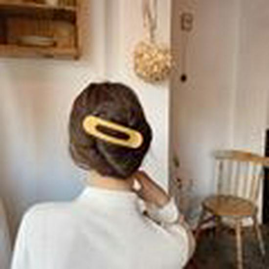 Candy Color Large Hair Clip for Back of Head – Perfect for Face Washing & Bangs
