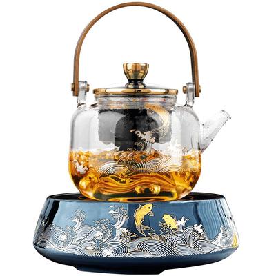 Electric Ceramic Tea Maker Set