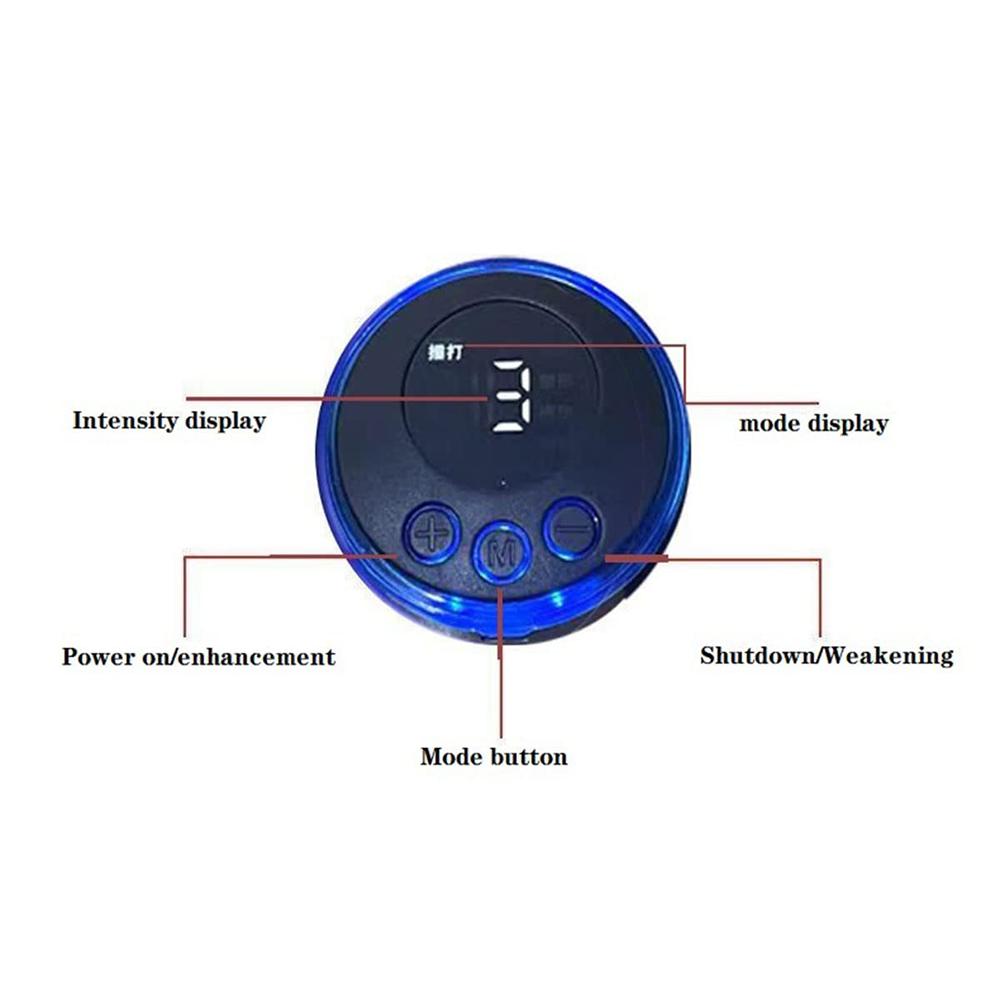 EMS Intelligent Mini Charging Portable Electric Neck Massager Shoulder and Neck Pulse Therapy Instrument Cervical Massage Patch