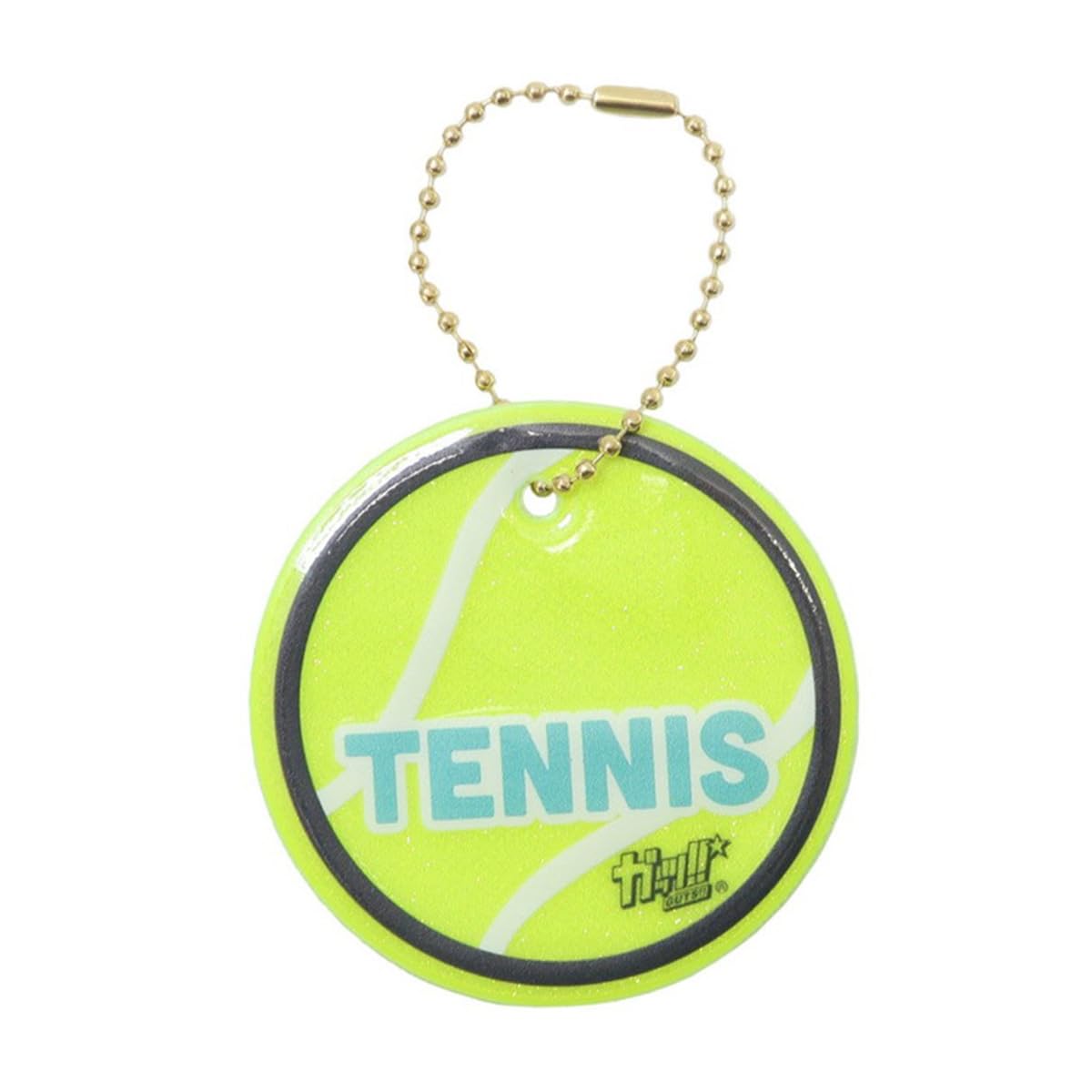 

Marushin Tennis Club Perfect for Retirement Reflective Keychain for Nighttime 0605014700 Guts!! Keychain, Gifts, Safety,