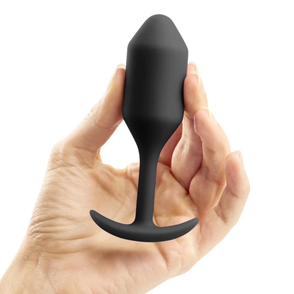 Anal Plug - B-Vibe Snug Plug 2 Black