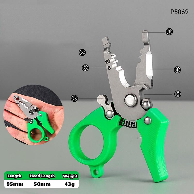 

Multifunctional Mini Wire Stripper Crimping Electrician Tool Cable Stripping Wire Cutter Multi Tools Cut Line Cable Hand Tools