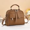 Bag women's new Korean version of fashionable and simple shoulder messenger bag versatile large-capacity portable small square bag women's bag