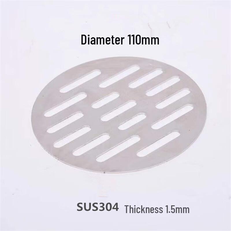 Langsaizebo 304 Stainless Steel Round Side Drain Grate