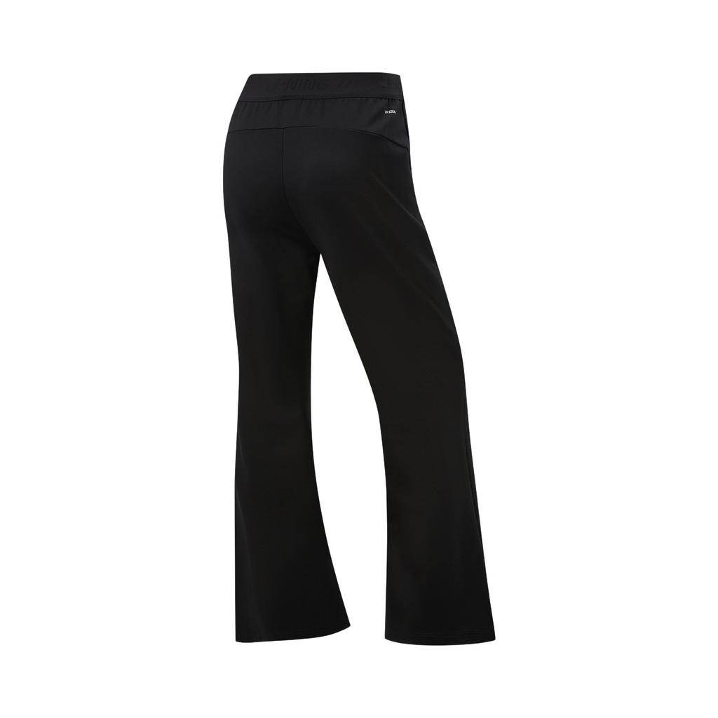 Li Ning Fitness Series Quick Dry Cool Casual Logo Knitted Sports Pants Women Bottoms AKLW216-1