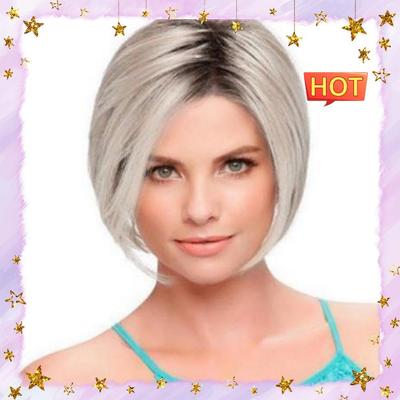 2025 European Wig Fashion Short Straight Wig For Women