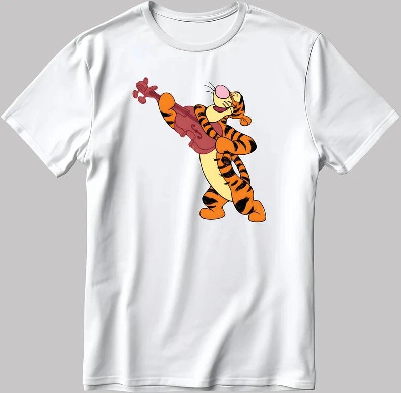 The Winnie Pool And Friends Tigers Funny V3 White T Shirt S